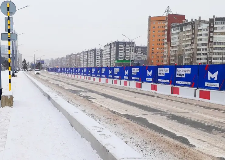 ГИБДД просит построить пешеходные переходы на станциях метро в Красноярске