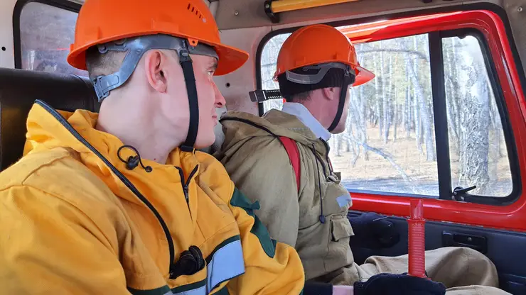 В двух районах Красноярского края официально открылся пожароопасный сезон