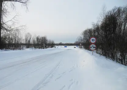3 ледовые переправы открылись в Бирилюсском районе Красноярского края