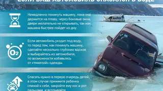 49-летний водитель «Нивы» едва не провалился под лёд Красноярского водохранилища