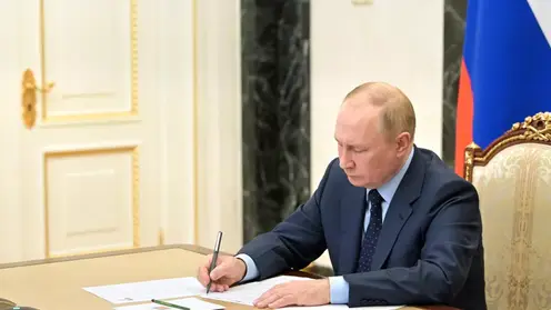 Владимир Путин поблагодарил народ России за мужество и героизм