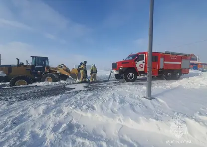 В Норильске снегоуборочная техника застряла в снегу