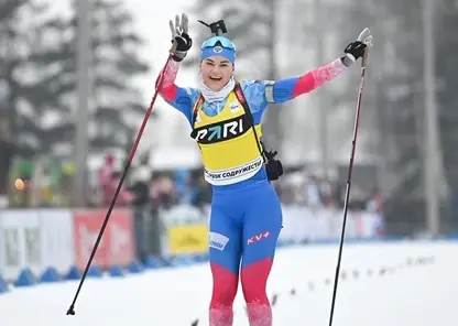 Красноярка Наталья Гербулова выиграла серебро на этапе Кубка Содружества по биатлону