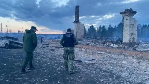 В Красноярском крае задержали трёх человек по делу о гибели людей в результате пожаров