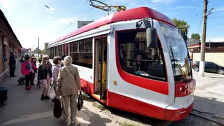 16 тысяч жителей Красноярска ежедневно пользуются трамваями