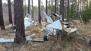 Опубликовано видео о крушении самолёта со священниками в Красноярском крае
