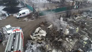 В Минусинском районе после крупного пожара на свалке возбудили уголовное дело