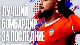 Александр Ломакин стал лучшим бомбардиром футбольного «Енисея» за последние 20 лет