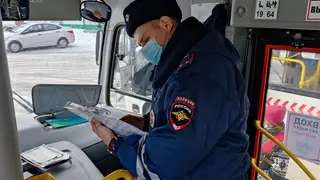 В Красноярске водители автобусов совершили более 900 нарушений ПДД