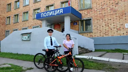 Дивногорская полиция помогла вернуть велосипеды женщине