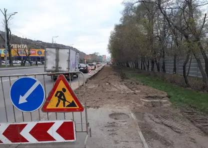 В Красноярске рассказали, где в выходные будет проводиться дорожный ремонт