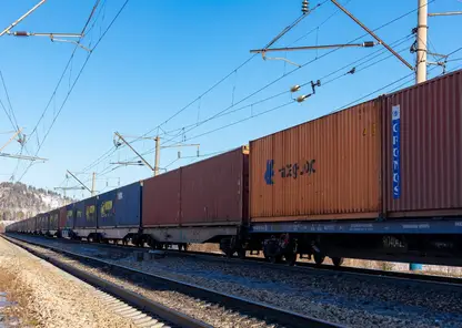 Перевозки контейнеров на Красноярской железной дороге в январе–марте выросли на 32,5%