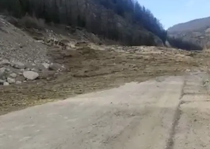 Сошедший горный сель перекрыл дорогу в одном из районов Бурятии