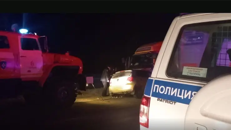 В Кемеровской области в ДТП на трассе погибли четыре человека