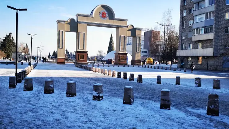 Новая платная парковка откроется перед площадью Мира в Красноярске