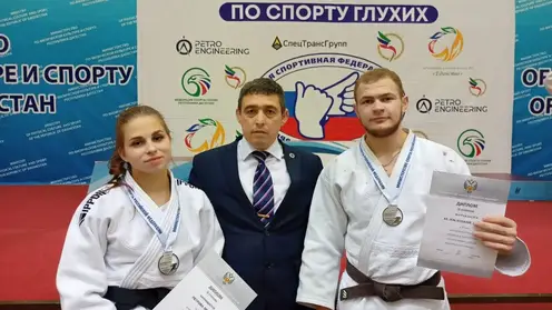 Красноярские дзюдоисты выиграли два серебра на чемпионате России в Каспийске