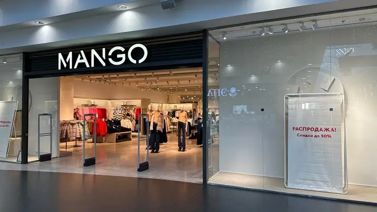 Магазин Mango вернулся к работе в красноярском ТРЦ «Планета»