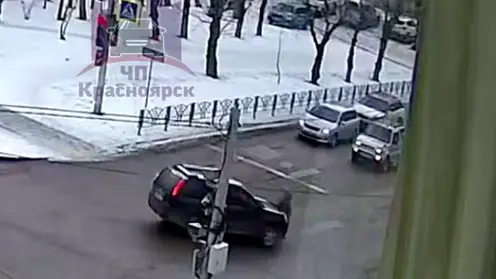 В Красноярске водитель сбил пенсионерку на пешеходном переходе