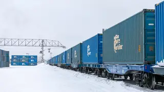 В 2023 году Красноярская железная дорога увеличила экспортные контейнерные перевозки сельхозпродукции, металлов и угля