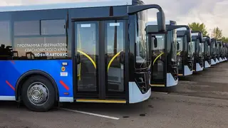В Красноярский край доставили 82 новых автобусов