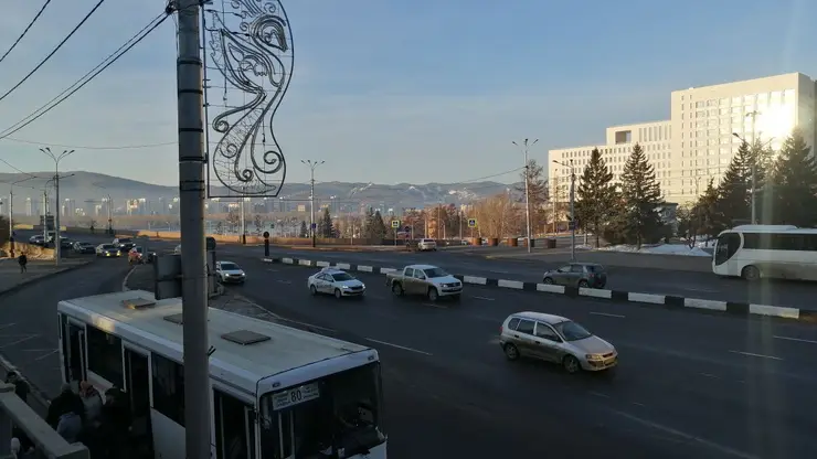 В центре Красноярска ограничат движение транспорта на время празднования Дня города