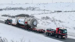 В Норильске начали транспортировку самого крупногабаритного оборудования для «Серной программы»