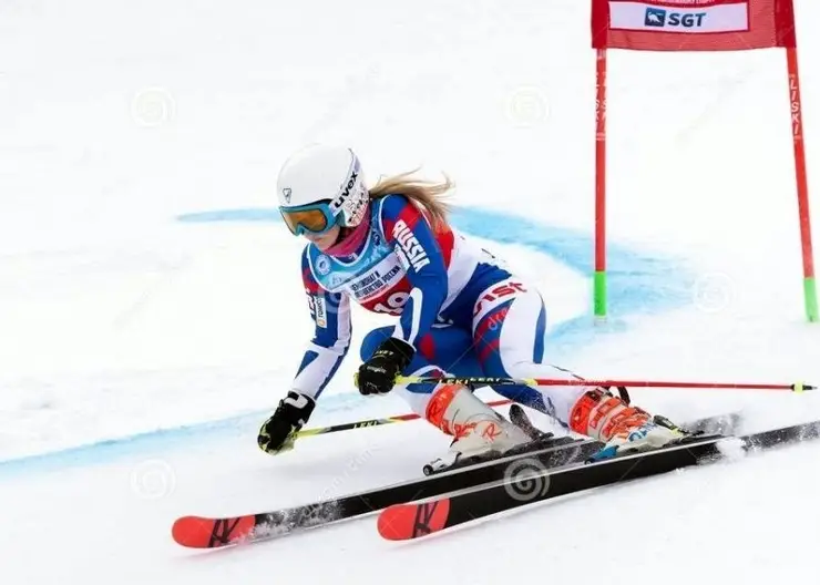 Красноярка Ярослава Попова выиграла бронзу Кубка России по горнолыжному спорту