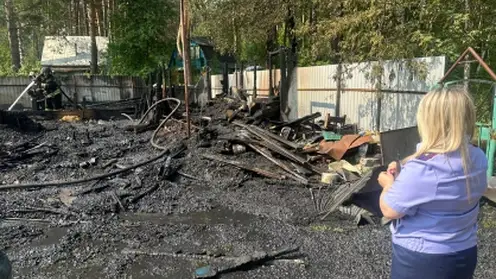 В Новосибирске при пожаре погиб 12-летний мальчик