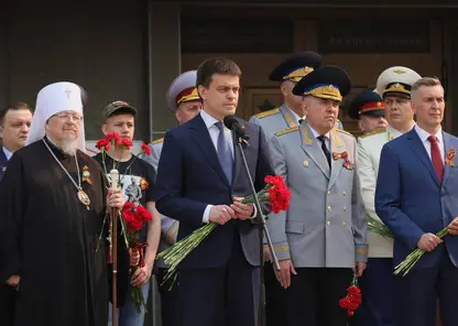Врио губернатора Красноярского края Михаил Котюков поздравил с 78-й годовщиной Великой Победы