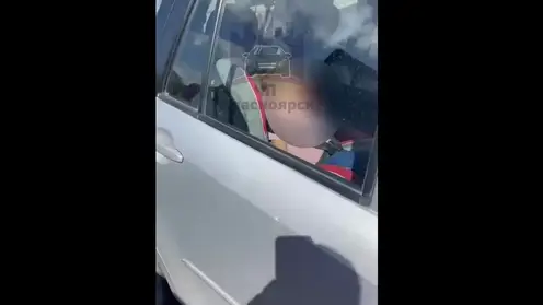 В Красноярске мать оставила маленькую дочь в запертой машине на жаре