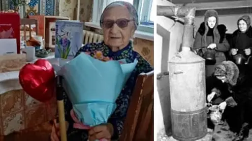 В Красноярске ветеран Великой Отечественной войны Евгения Белинская отметила 100-летий юбилей