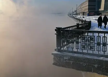 В Красноярск идет серьезное похолодание