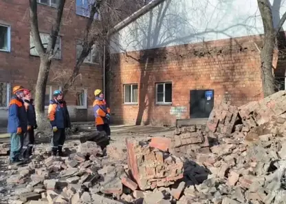 Стена общежития обрушилась в хакасском Черногорске