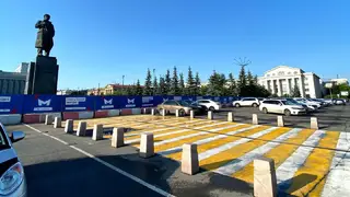 Парковка на площади Революции в Красноярске не будет работать с 25 июня