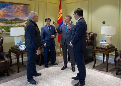 Губернатор Красноярского края прибыл с рабочим визитом в Монголию