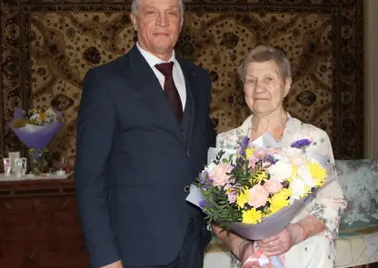Жительница Красноярска отметила 100-летний юбилей