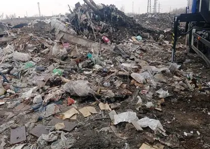 В Кировском районе Красноярска с незаконной свалки вывезут почти 4 000 кубометров мусора