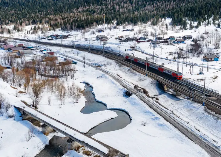 Красноярская железная дорога готова к раннему паводку, который ожидается в регионах Сибири