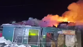 В Кемерово 20 человек погибли на пожаре в нелегальном доме престарелых