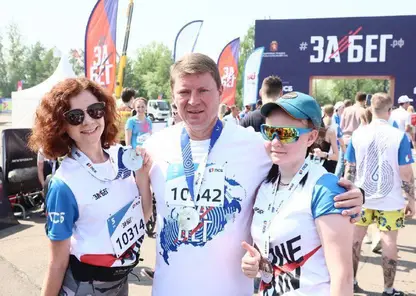 Глава города Сергей Ерёмин вместе с красноярцами пробежал 5 км и рассказал о впечатлениях