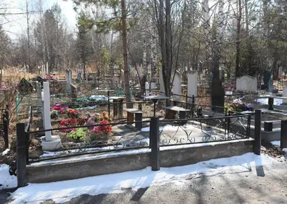 На кладбищах Красноярска поставят биотуалеты