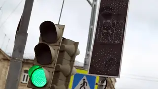 В Красноярске для проезда перекрытой ул. Дубровинского изменили схему работы светофоров