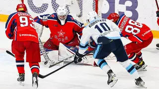 «Сибирь» дважды уступила ЦСКА в ходе подготовки к плей-офф КХЛ