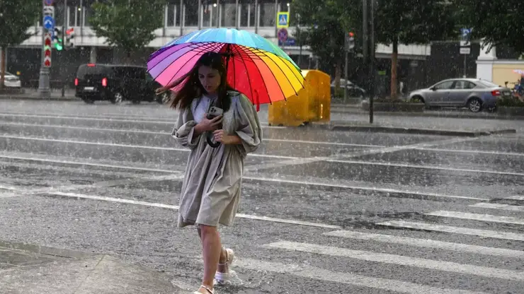 Дождь, гроза и похолодание до +22 градусов ожидаются в Красноярске 26 августа
