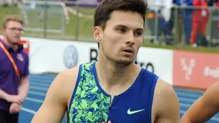 Красноярец Артём Макаренко выиграл бронзу Открытого чемпионата Беларуси по лёгкой атлетике