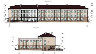 В Красноярске реконструируют школу № 86 на ул. Лизы Чайкиной