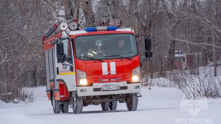 При пожаре погиб житель Красноярска