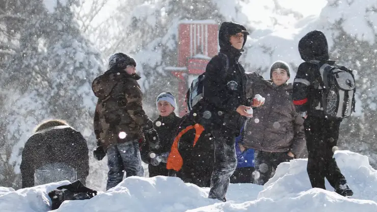 В Красноярске установили рекорд России по самой массовой игре в снежки