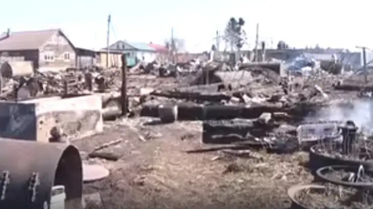 В сгоревшем посёлке Ачинского района рассказали о мародёрах