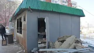Незаконную точку по продаже алкоголя демонтируют в Ленинском районе
